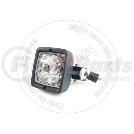 Blumaq 225-5075 Flood Light - 24V, 3 in. x 3 in., Halogen, Suspended Mount