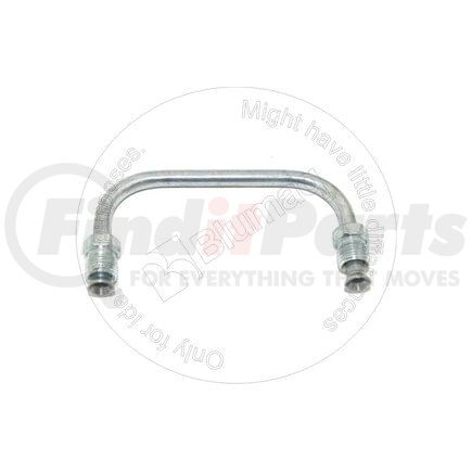 Blumaq 2P-2697 Engine Coolant Breather Pipe - Steel, 6.35 mm. Length, with Swivel Nut Flare End