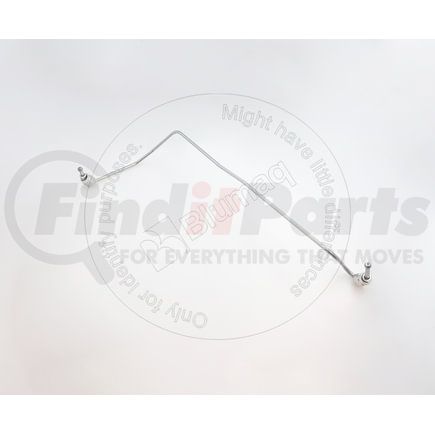 Blumaq 104-4254 Fuel Injector Line - 24" Long, 1.6 mm. ID, with Collar and Swivel Nut on Both Ends