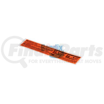 Bendix K060337 LABEL