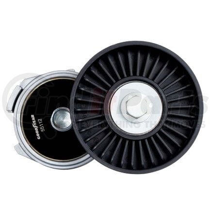 Goodyear Belts 55112 Accessory Drive Belt Tensioner Pulley - FEAD Automatic Tensioner, 3.54 in. Outside Diameter, Thermoplastic