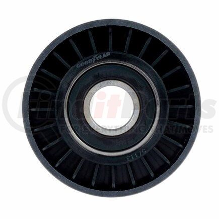 Goodyear Belts 57113 Accessory Drive Belt Idler Pulley - FEAD Pulley, 2.75 in. Outside Diameter, Thermoplastic