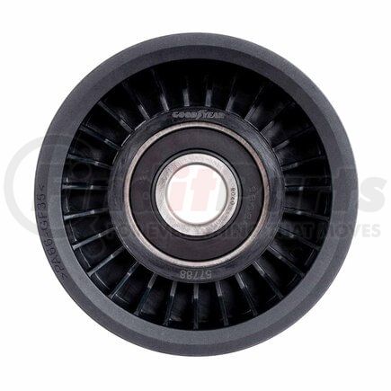 Goodyear Belts 57788 Accessory Drive Belt Idler Pulley - FEAD Pulley, 3.5 in. Outside Diameter, Steel