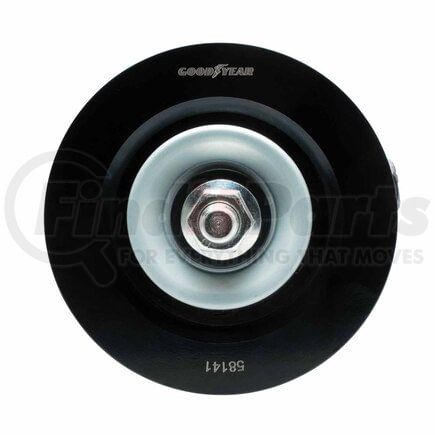 Goodyear Belts 58141 Accessory Drive Belt Idler Pulley - FEAD Pulley, 3.93 in. Outside Diameter, Steel