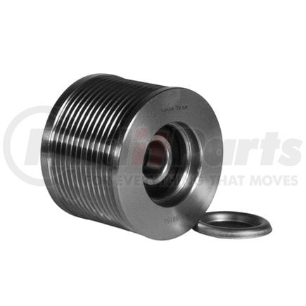 Goodyear Belts 58154 Accessory Drive Belt Idler Pulley - FEAD Pulley, 2.91 in. Outside Diameter, Steel