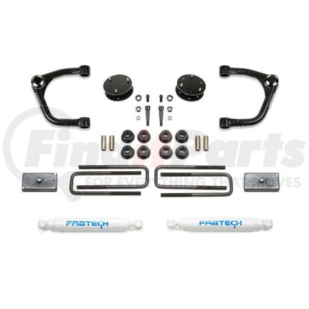 Fabtech FTS21249 Control Arm Kit; 3.5 In. Lift; Upper; Uniball; For PN[K1129/K1129M/K1131];