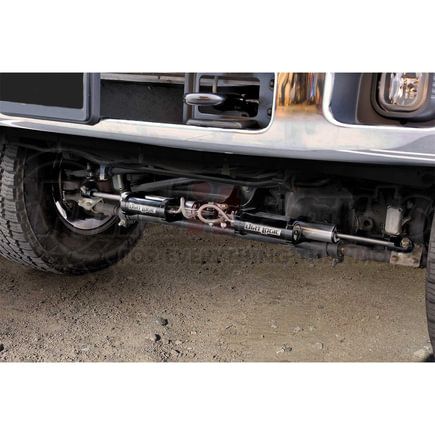 Fabtech FTS221162 Dual Dirt Logic 2.25 Stainless Steel Steering Stabilizer Kit; w/Reservoir; Opposing Style; For Use w/Fabtech Suspension Systems Only;