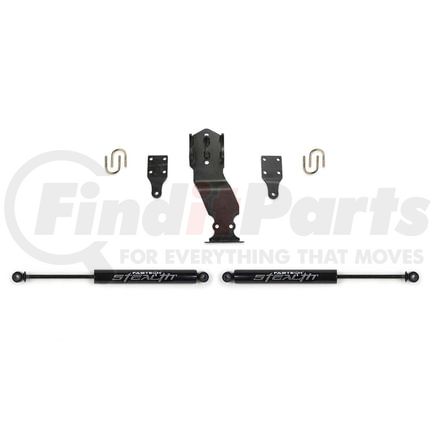 Fabtech FTS22302 Steering Stabilizer Kit; Stealth Dual;