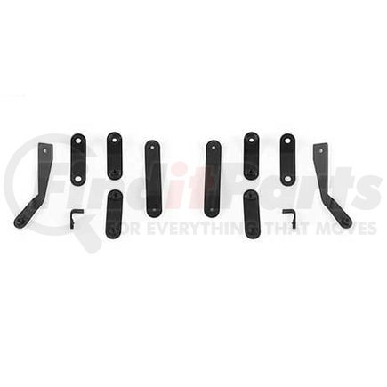 Fabtech FTS24287 Tube Fenders; Stock Mounts; For PN[K4186];