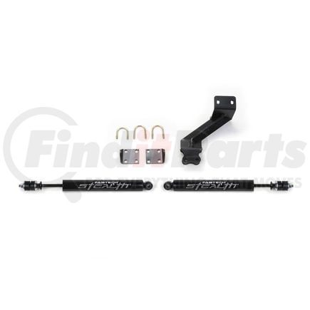 Fabtech FTS8047 Steering Stabilizer Kit; Stealth Dual Shock; For Stock Steering Systems;