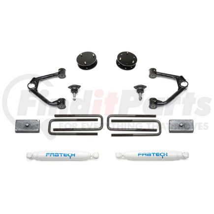 Fabtech K1126 Budget Lift System w/Shock; 3.5 In. Lift; Incl. Performance Shocks;