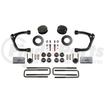 Fabtech K1131 Uniball Lift System; 3.5 In. Lift; w/ARC Spring Spacer Kit;
