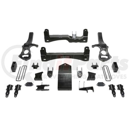 Fabtech K1137 Basic Lift System; 6 in. Lift; Incl. PN [FTS21250/FTS21251/FTS21265];