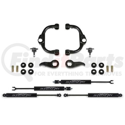 Fabtech K1157M Ball Joint Control Arm Lift System; 3.5 in. Lift; Stealth; For PN[FTS21276/FTS6341/FTS6019];