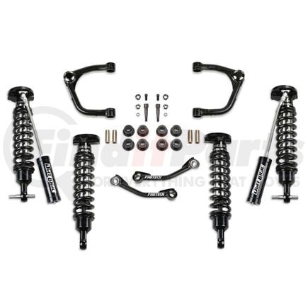 Fabtech K1188DL Uniball UCA Lift System w/Shocks; 3 in. Lift; w/Dirt Logic 2.5 Resi Front/Rear;