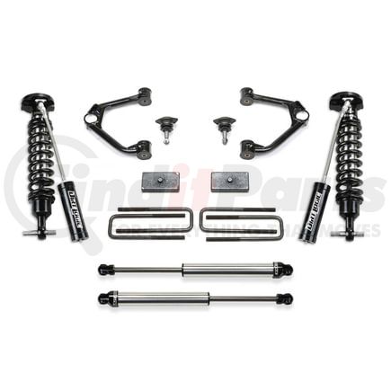 Fabtech K1196DL Budget Lift System w/Shock; 1.5 in. Lift; w/Front Dirt Logic 2.5 Coilovers And Rear Dirt Logic 2.25 Shocks; Incl. PN[FTS21268/FTS21299/FTS811452];