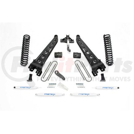 Fabtech K2218 Radius Arm Lift System; 6 In. Lift; Incl. Performance Shocks;