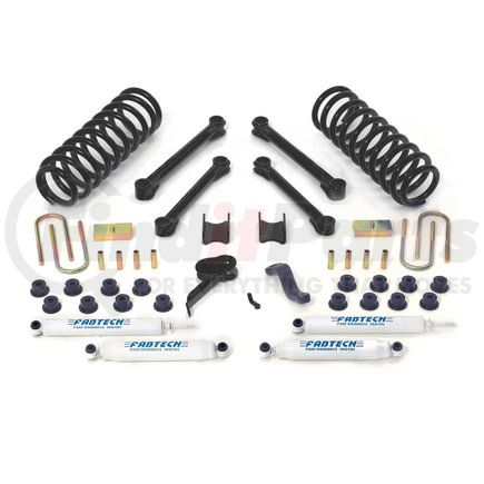 Fabtech K3037 Performance Lift System w/Shocks; w/Performance Shocks; 4.5 in. Lift;