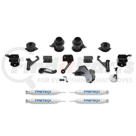 Fabtech K3173 Basic Lift System w/Shocks; 5 in. Lift; w/Performance;