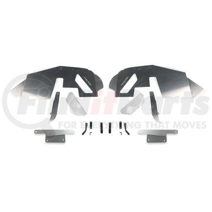 Fabtech K4186 Tube Fenders; Front; For PN[FTS24271/FTS24287];