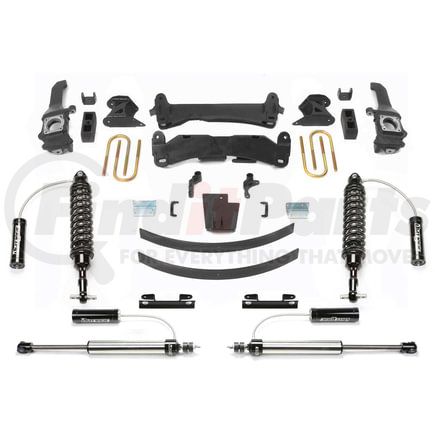 Fabtech K7049DL Performance Lift System; 6 In. Lift; w/ Front Dirt Logic 2.5 Resi Coilovers; Rear Dirt Logic Shocks;
