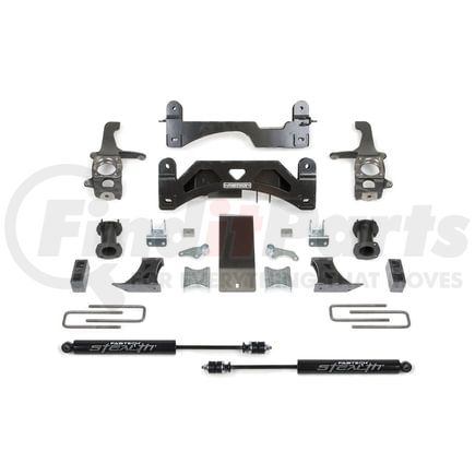 Fabtech K7054M Coil Spacer System; 6 In. Lift; Incl. Rear Stealth Shocks;