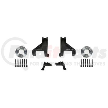 Fabtech K9006 Auxiliary Shock Kit; No Shocks;