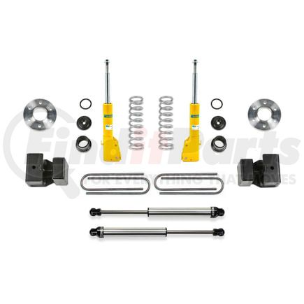 Fabtech K9008DL Coil Assist Kit; 1.5 in.; Front Bilstein B6 Struts And Rear Dirt Logic 2.25 Shocks;