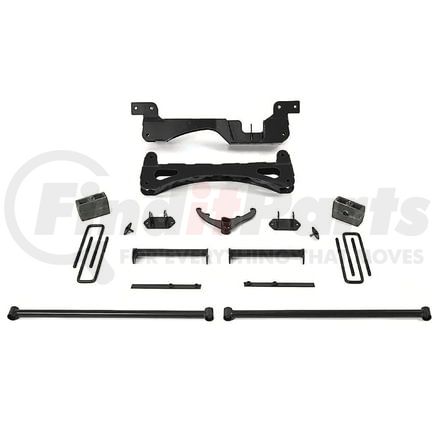 Fabtech FTS21009BK Component Box; Black; Box 2 of 2; For 6 in. Lift; For PN[K1014/K1014M/K1014DL];