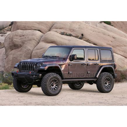 Fabtech FTS24207 Standard Box Kit; 3 in. Lift; Sport System; Incl. Coil Springs; Sway Bar Links; Bump Stop Extensions; Rear Track Bar Bracket; For PN[K4106/K4107M/K4107DL];