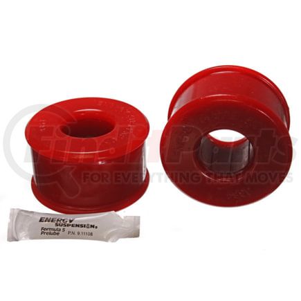 Energy Suspension 16.7107R Trailing Arm Bushing Set; Red; Rear; Must Reuse All Metal Hardware;