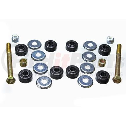 Energy Suspension 168104G End Link Bushing Set; Black; Front; Performance Polyurethane;