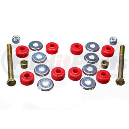 Energy Suspension 168104R End Link Bushing Set; Red; Front; Performance Polyurethane;