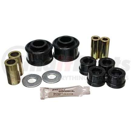 Energy Suspension 193102G Control Arm Bushing Set; Black; Front; Performance Polyurethane;