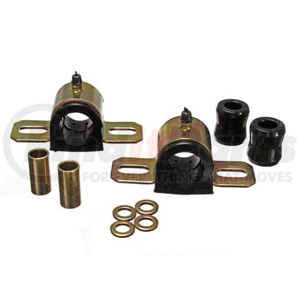 Energy Suspension 25110G Sway Bar Bushing Set; Black; Front; Bar Dia. 30mm; Performance Polyurethane;