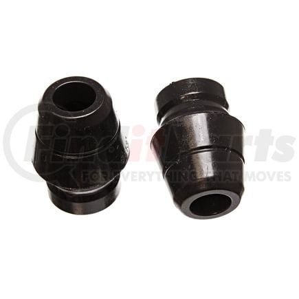Energy Suspension 2.9101G Control Arm Bump Stop Set; Black; Front; Incl. 2 Per Set; Must Reuse All Metal Hardware; Performance Polyurethane;
