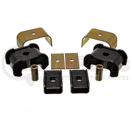 Energy Suspension 31106G Transmission Mount; Black; Zinc Finish; Performance Polyurethane;