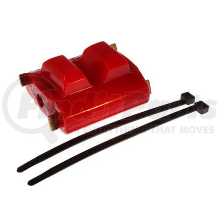 Energy Suspension 31116R Motor Mount; Red; Zinc; Sold Individually; Performance Polyurethane;
