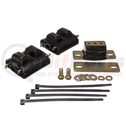 Energy Suspension 31130G Motor And Transmission Mount; Black; Zinc Finish; Performance Polyurethane;