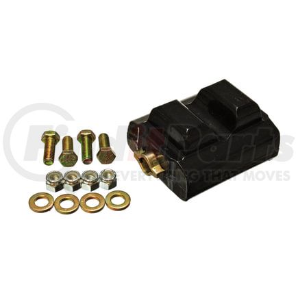 Energy Suspension 31151G Motor Mount; Black; Zinc; Sold Individually; Performance Polyurethane;