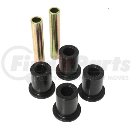 Energy Suspension 32111G Shackle Eye Set; Black; Performance Polyurethane;