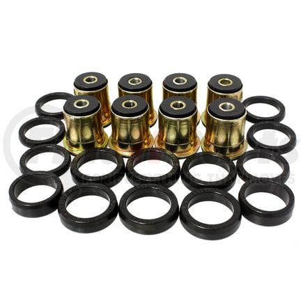 Energy Suspension 33132G Control Arm Bushing Set; Black; Rear; Performance Polyurethane;