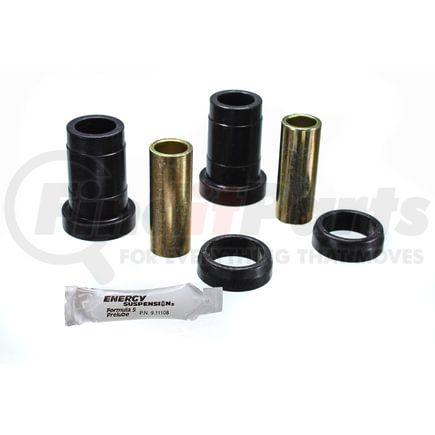 Energy Suspension 33123G Control Arm Bushing Set; Black; Rear; Must Use All Metal Parts; Performance Polyurethane;