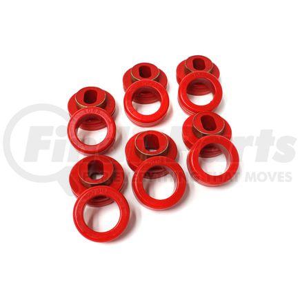 Energy Suspension 34116R Body Cab Mount Set; Red; Performance Polyurethane;