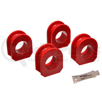 Energy Suspension 3-5148R Sway Bar Bushing Set; Red; Rear; Bar Dia. 1.75 in.; Performance Polyurethane;