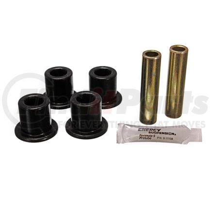 Energy Suspension 42132G Leaf Spring Bushing Set; Black; Frame Shackle Bushings; Performance Polyurethane;