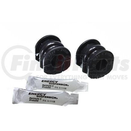 Energy Suspension 7.5127G Sway Bar Bushing Set; Black; Rear; Bar Dia. 21mm; Performance Polyurethane;