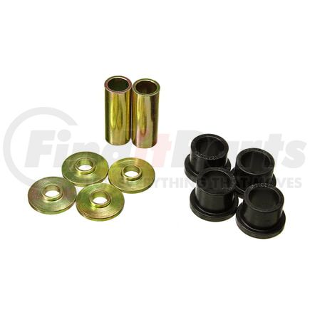 Energy Suspension 810107G Rack And Pinion Bushing Set; Black; Performance Polyurethane;