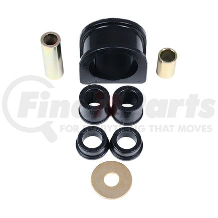 Energy Suspension 810103G Rack And Pinion Bushing Set; Black; Performance Polyurethane;