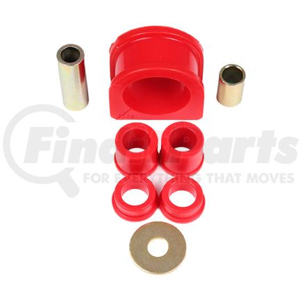 Energy Suspension 810103R Rack And Pinion Bushing Set; Red; Performance Polyurethane;